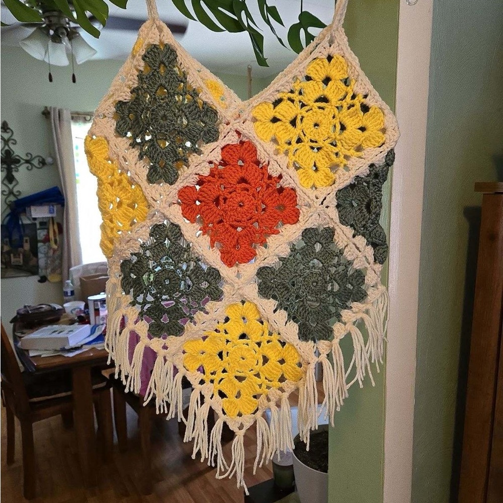 New Handmade Crocheted Summer Tank Top